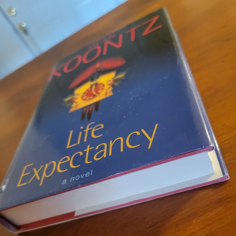 Dean Koontz Life Expectancy Hardcover Used Book Novel Mystery Thriller